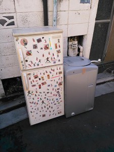 冷蔵庫・洗濯機処分　東京都　品川区　小山　冷蔵庫・洗濯機回収　不用品回収　不用品処分　不要品回収　不要品処分　廃品回収　単身引越し　単身引っ越し　リサイクル引越し