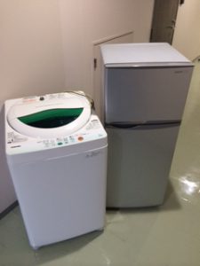 三郷市で冷蔵庫、洗濯機を回収